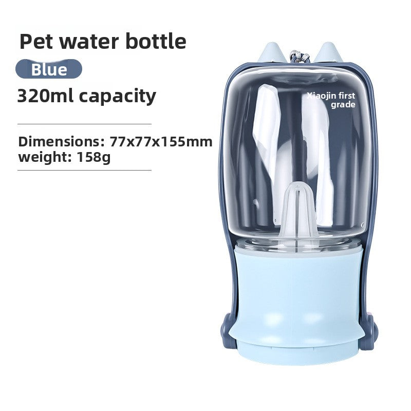 Water Bottle & dispenser 2-in-1.