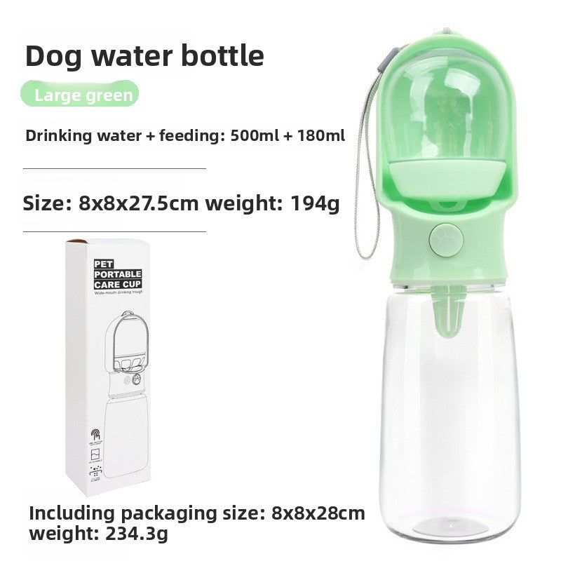 Water Bottle & dispenser 2-in-1.