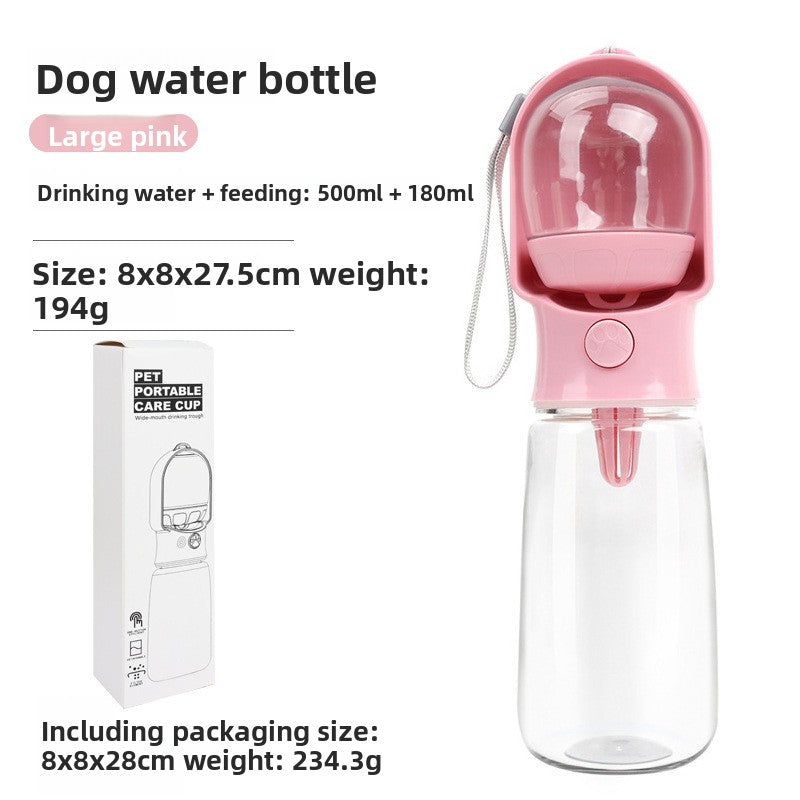 Water Bottle & dispenser 2-in-1.