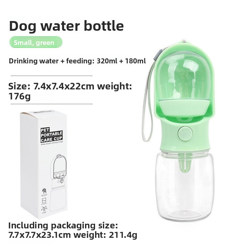 Water Bottle & dispenser 2-in-1.